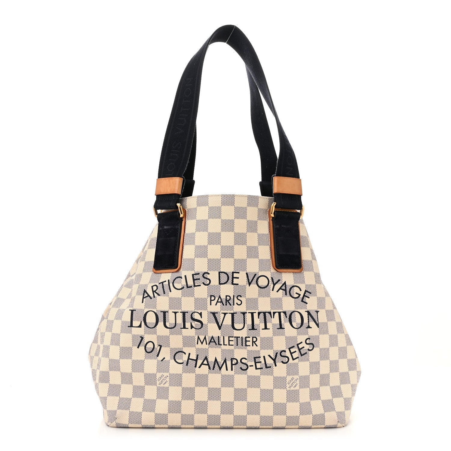 Damier Azur Beach Cabas PM