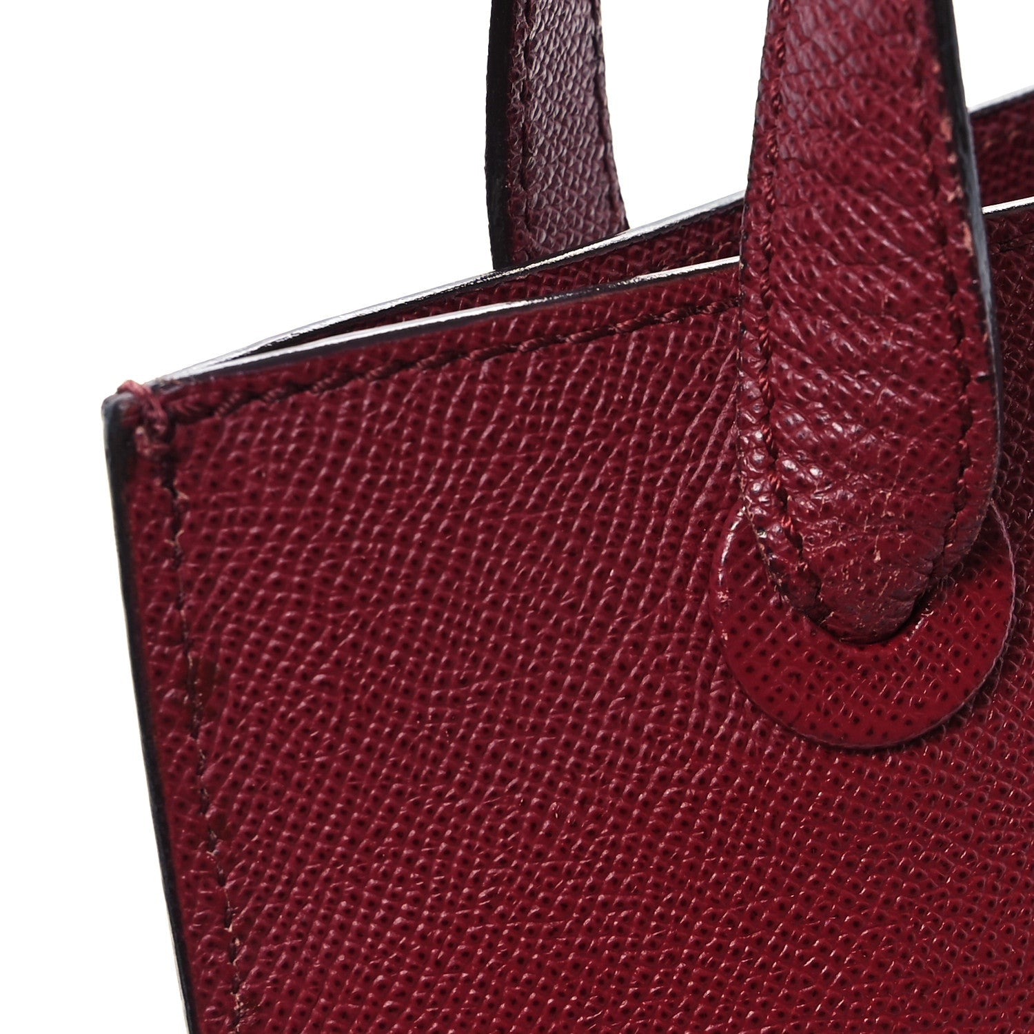 Caviar Shoulder Bag Burgundy
