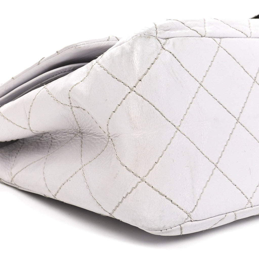 Aged Calfskin 2.55 Reissue 226 Flap White