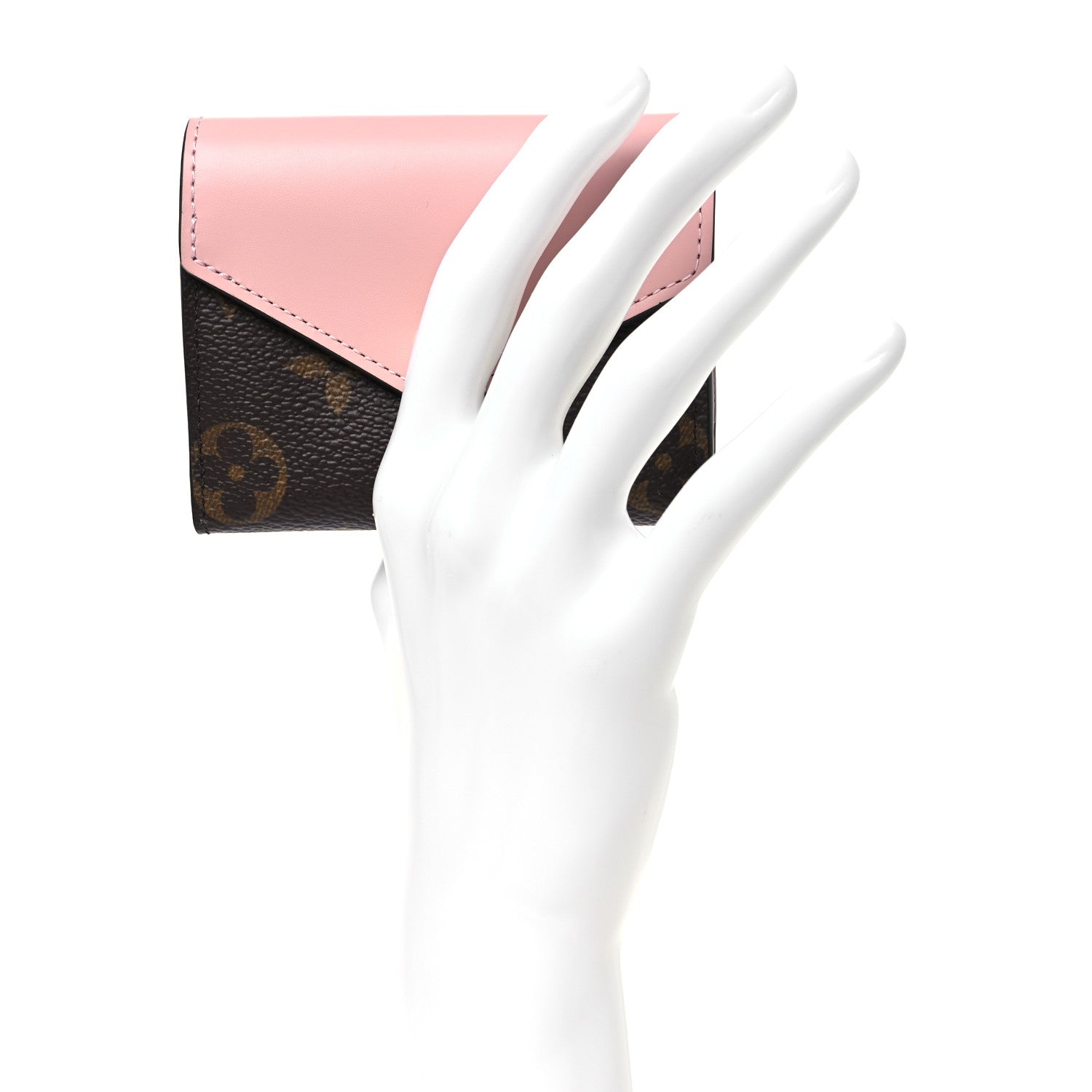 Monogram Zoe Wallet Rose Ballerine