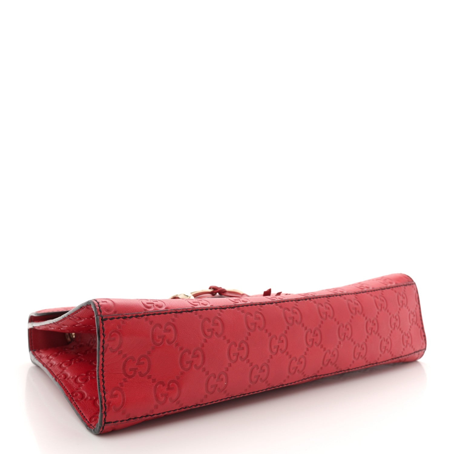 Guccissima Medium Emily Chain Shoulder Bag Red