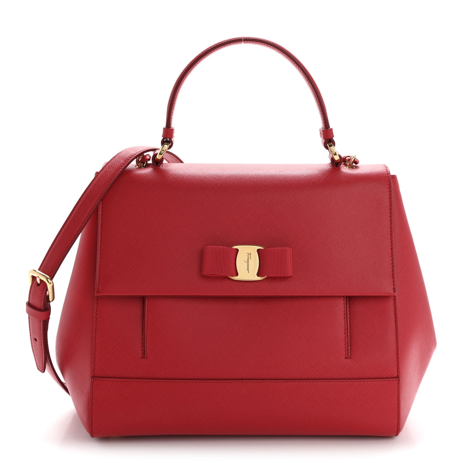 Printed Calfskin Carrie O Chain Shoulder Bag Pamplona