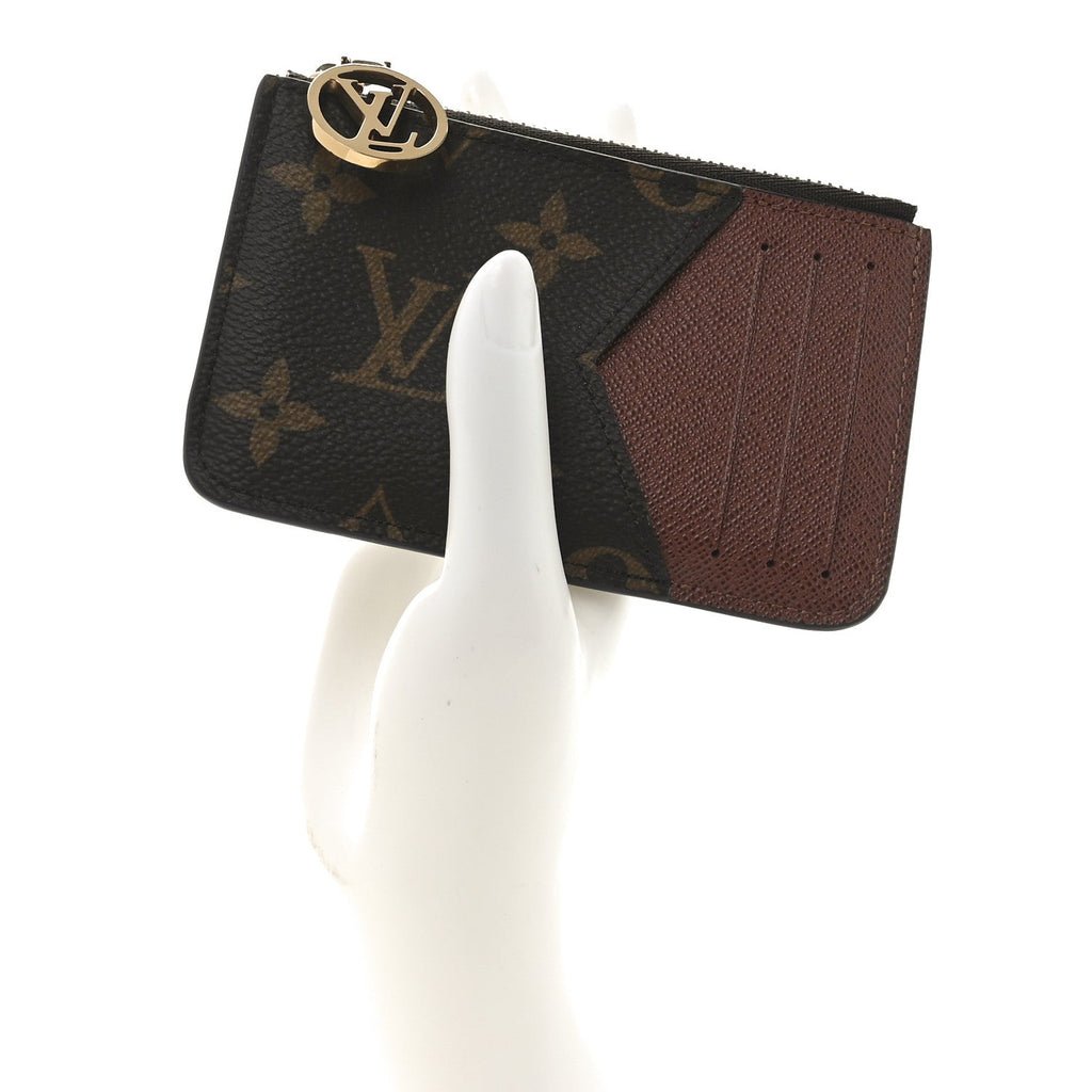 Monogram Zipped Romy  Holder