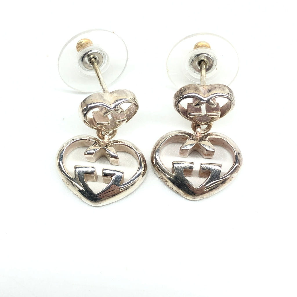 Gucci Love Britt Double Heart Earrings
