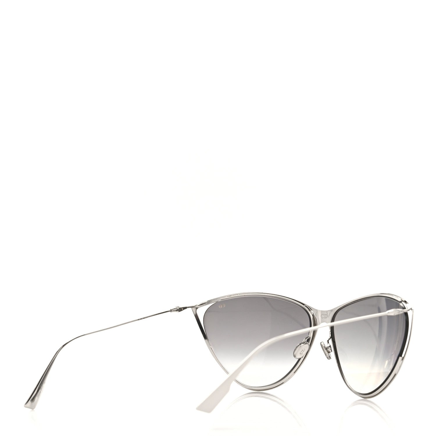 Metal Dior New Motard Sunglasses Silver