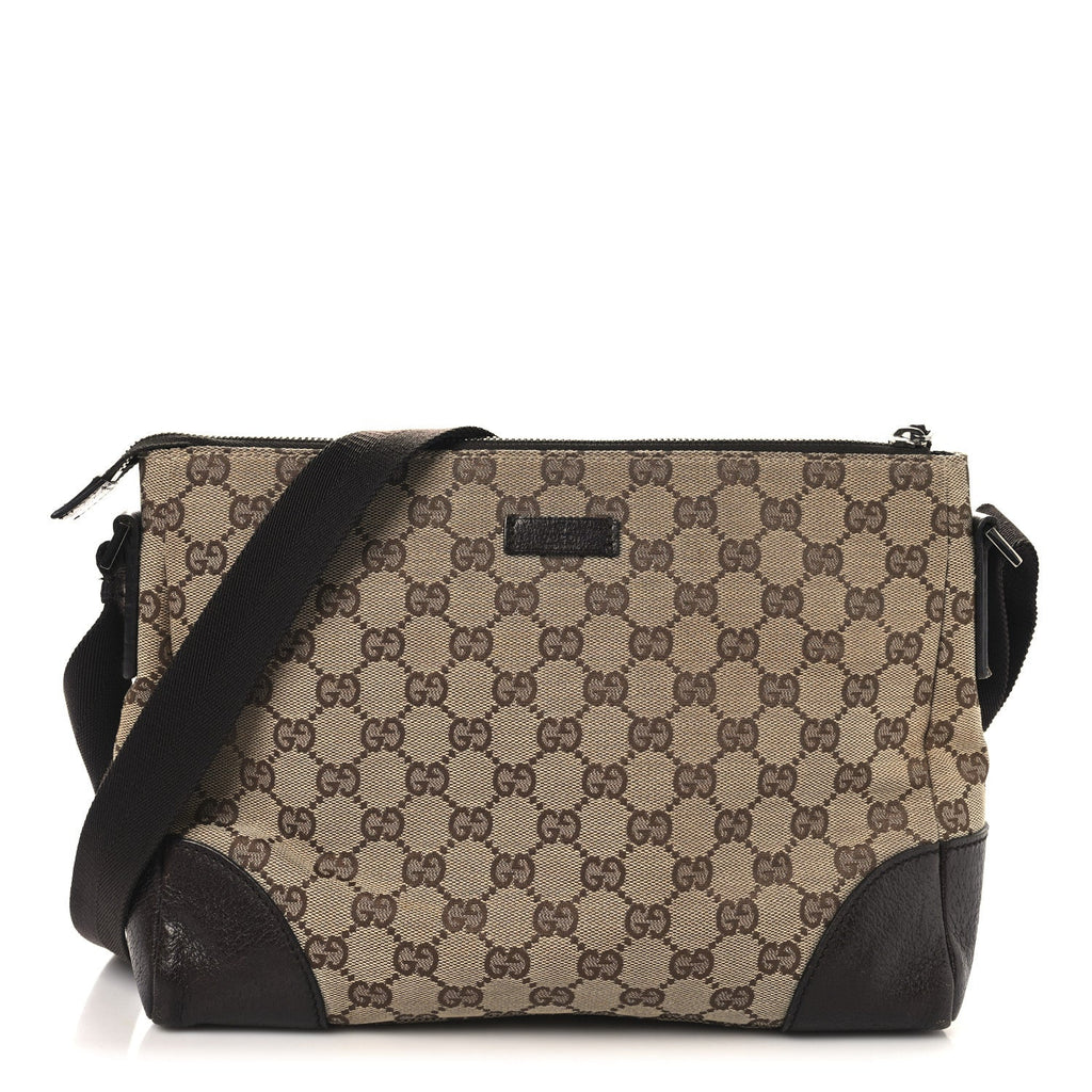 Monogram Joy Messenger Bag Dark Brown