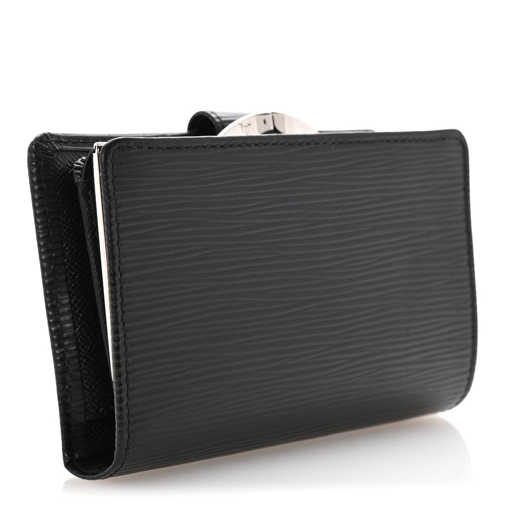 Epi French Purse Wallet Black