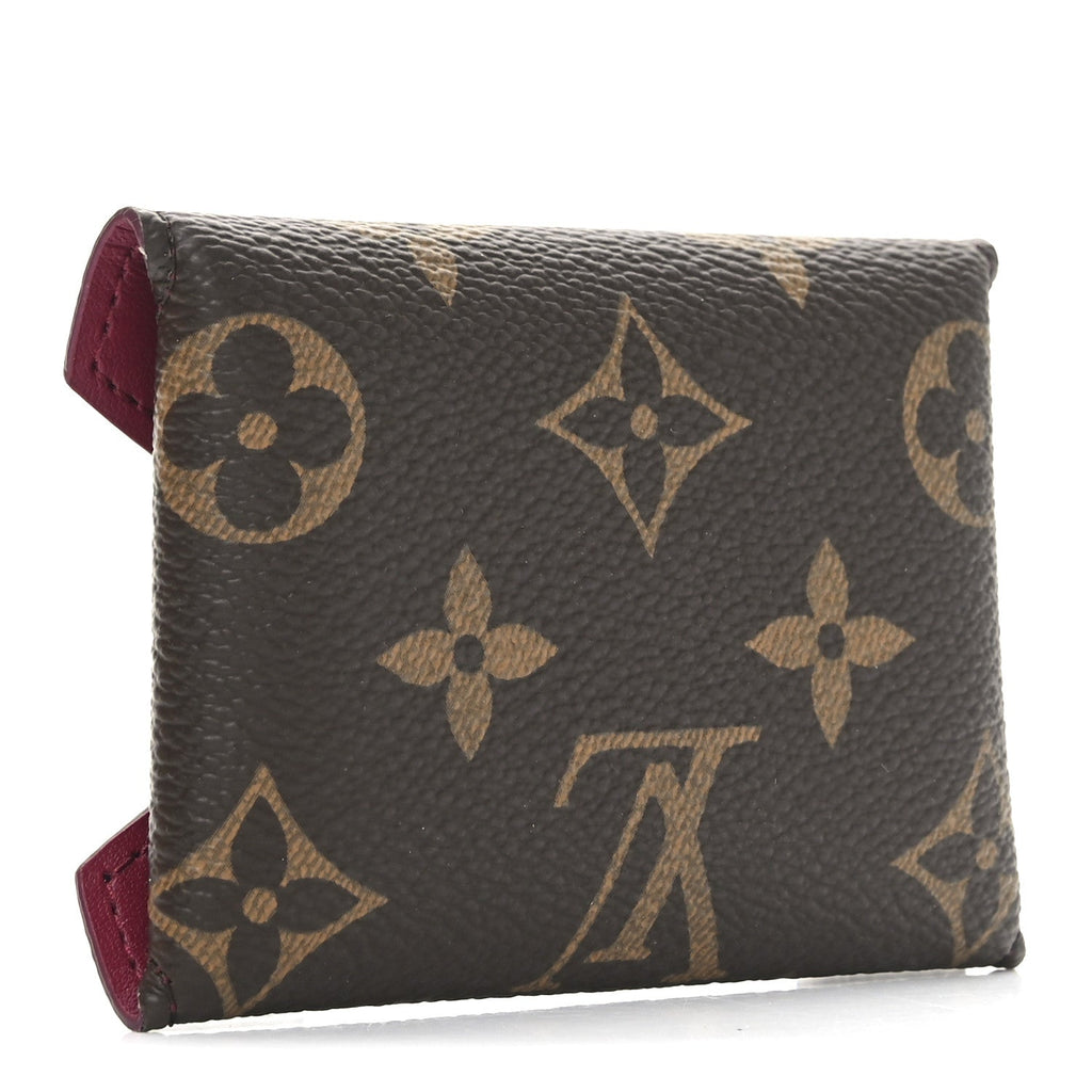 Monogram Small Kirigami Pochette Insert Fuchsia