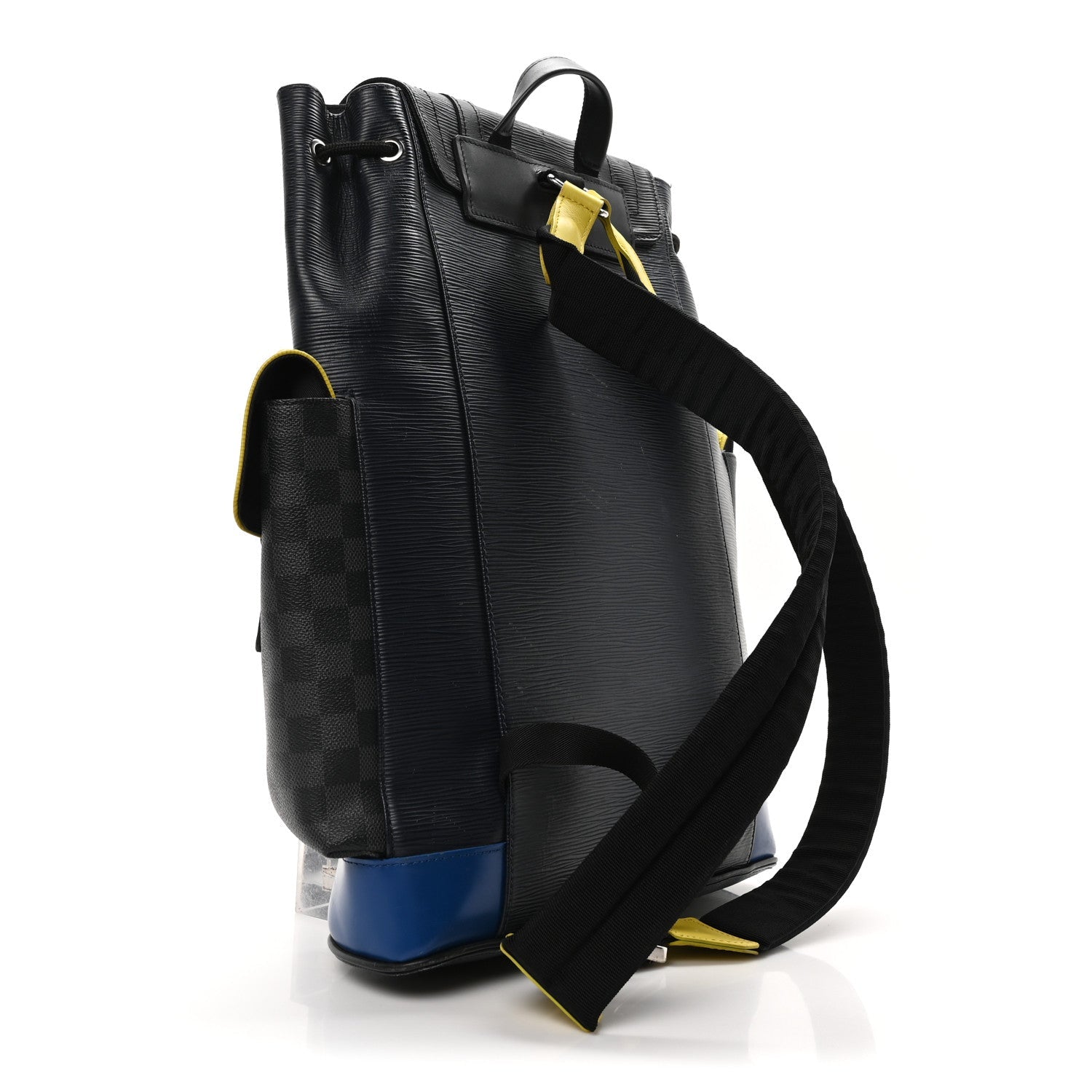 Epi Damier Cobalt Christopher Backpack PM