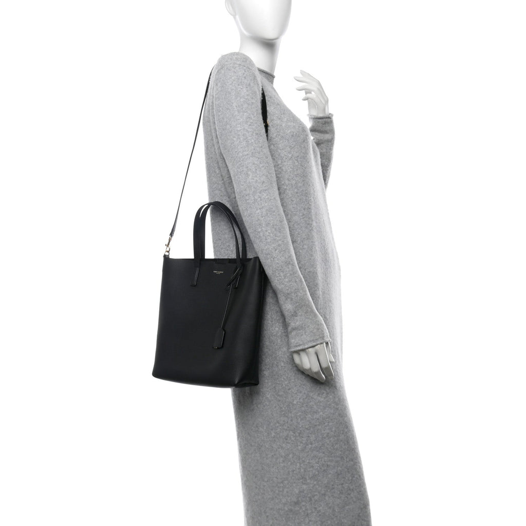 Calfskin Toy Shopping Tote Black
