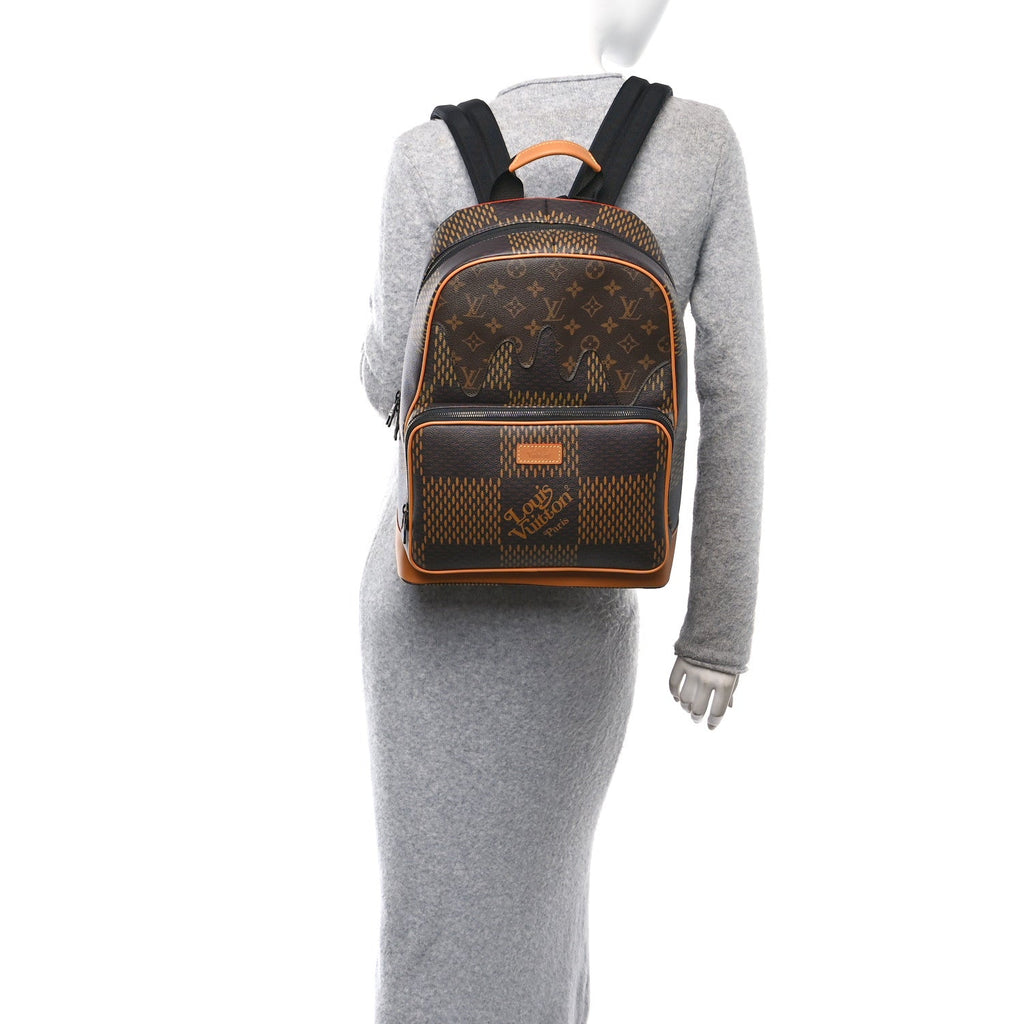 x NIGO Giant Damier Ebene Monogram Campus Backpack