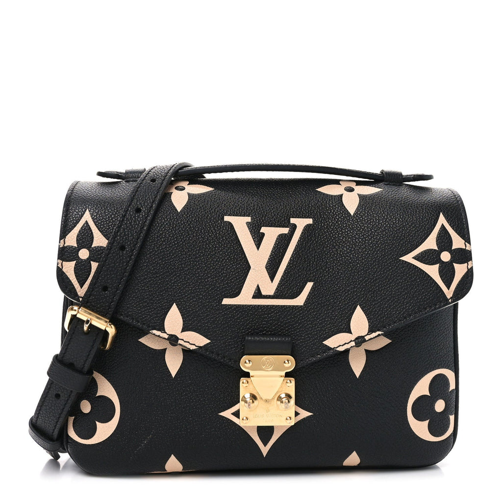 Empreinte Monogram Giant Pochette Metis Black Beige