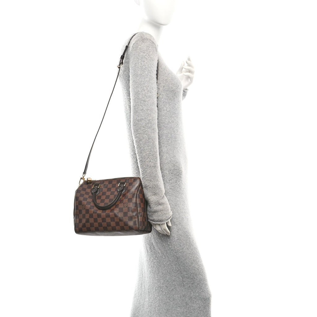 Damier Ebene Speedy Bandouliere 25