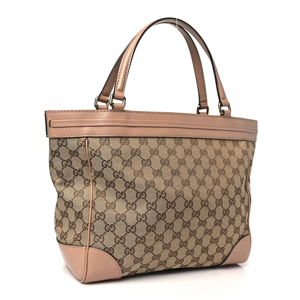 Monogram Web Medium Mayfair Tote Pink