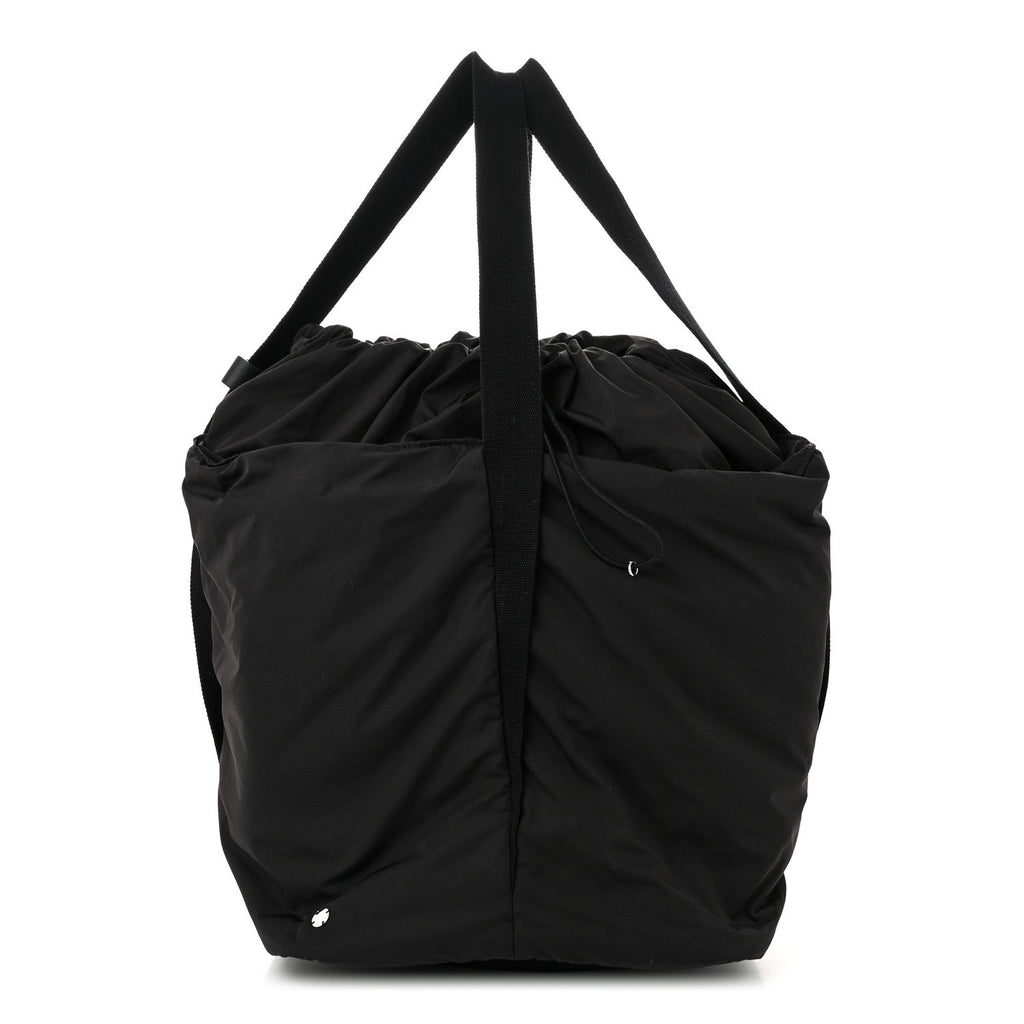 Nylon Drew Tote Black