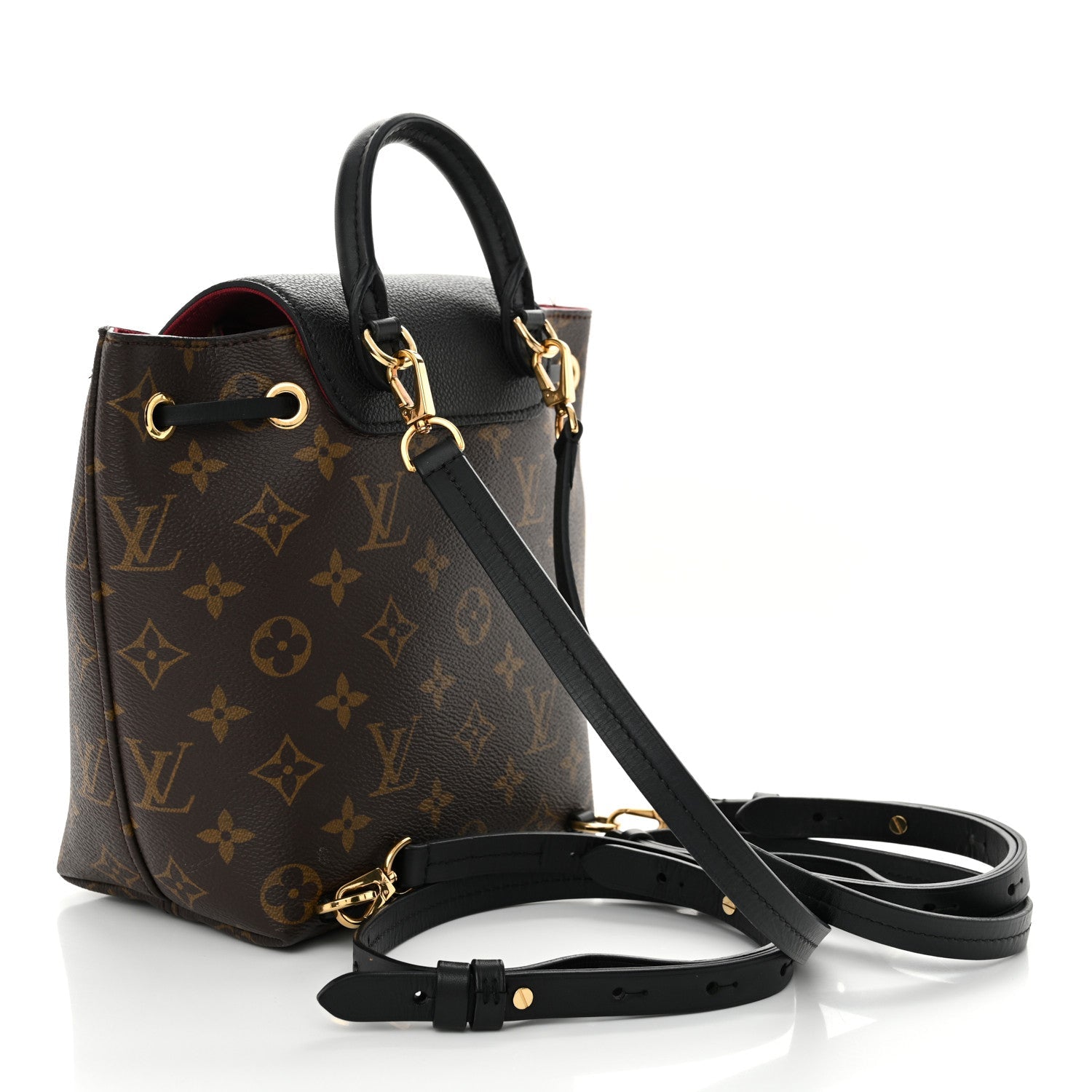Monogram BB Montsouris NM Backpack Black