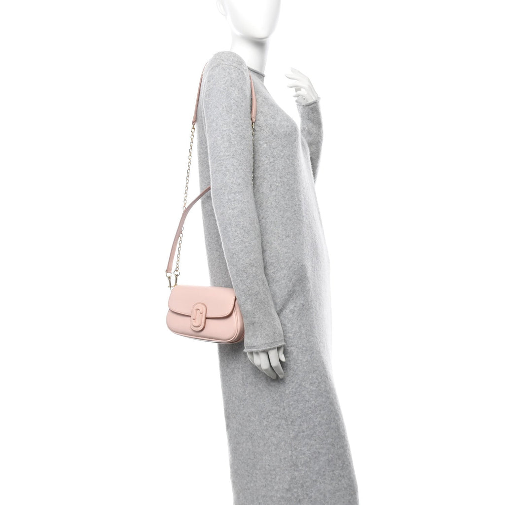 Calfskin Medium The Clover shoulder Bag Rose