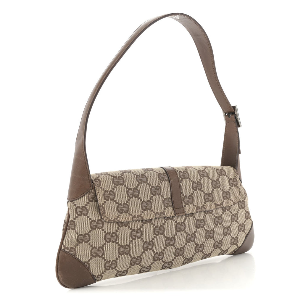 Monogram Jackie O Flap Bag Brown