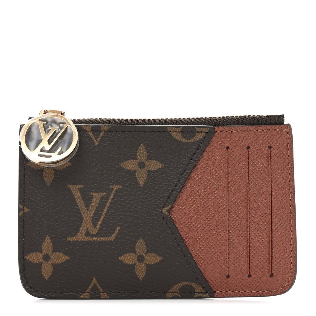Monogram Zipped Romy  Holder