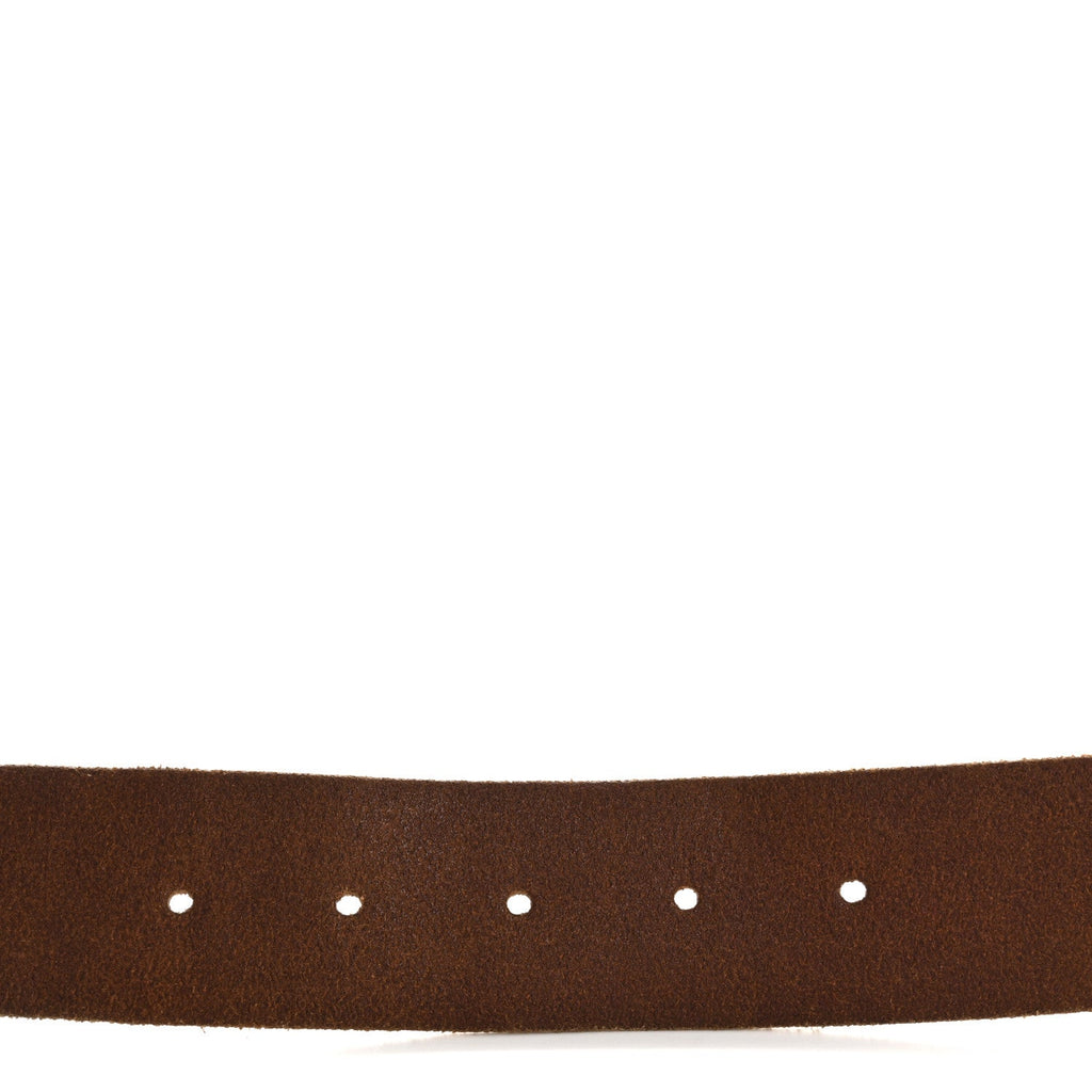 Faded Calfskin Double G 40mm Belt 95 38 Cuir