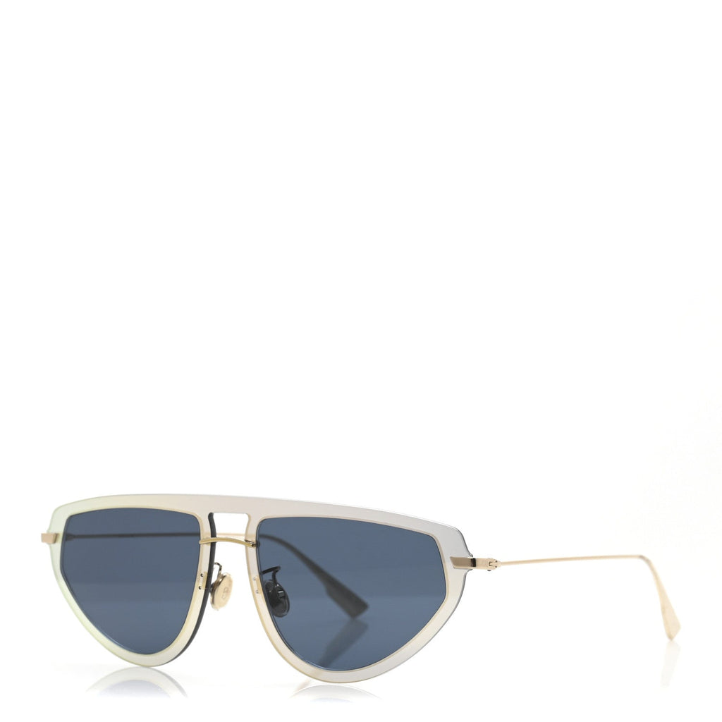 Diorultime2 Sunglasses Gold Blue