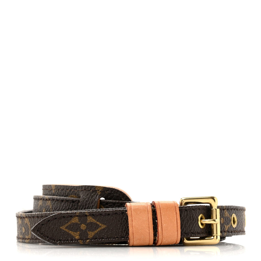 Monogram 16mm Adjustable Shoulder Strap