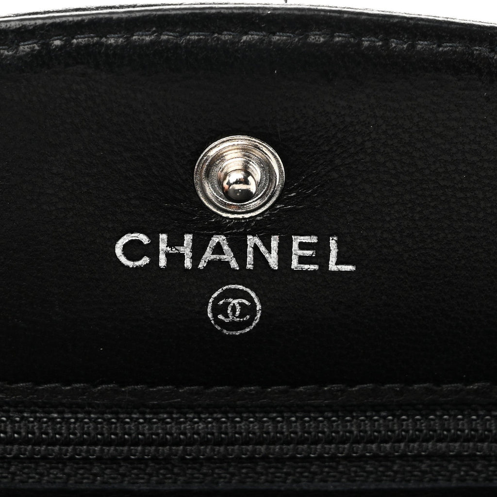 Caviar Timeless CC Wallet on Chain WOC Black