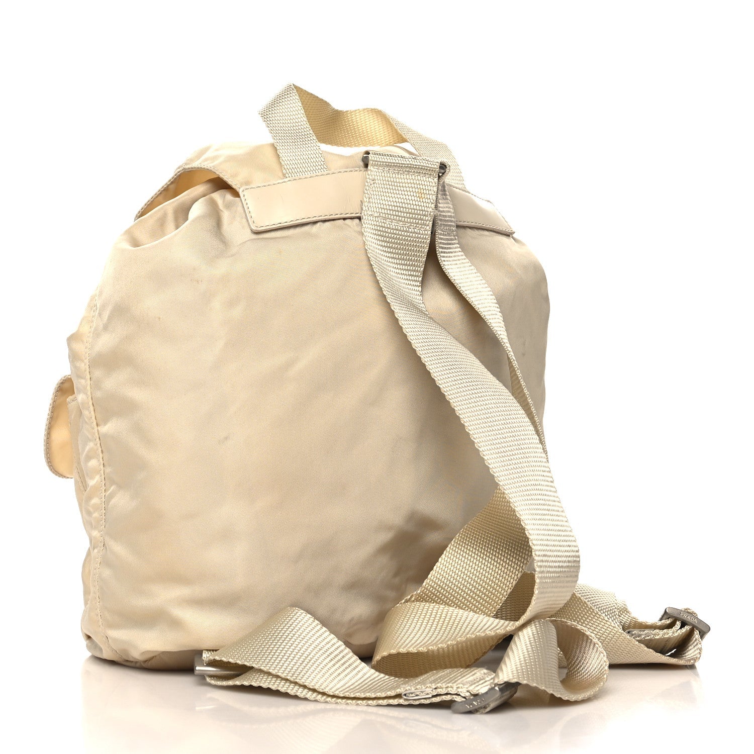Tessuto Nylon Small Backpack Sabbia