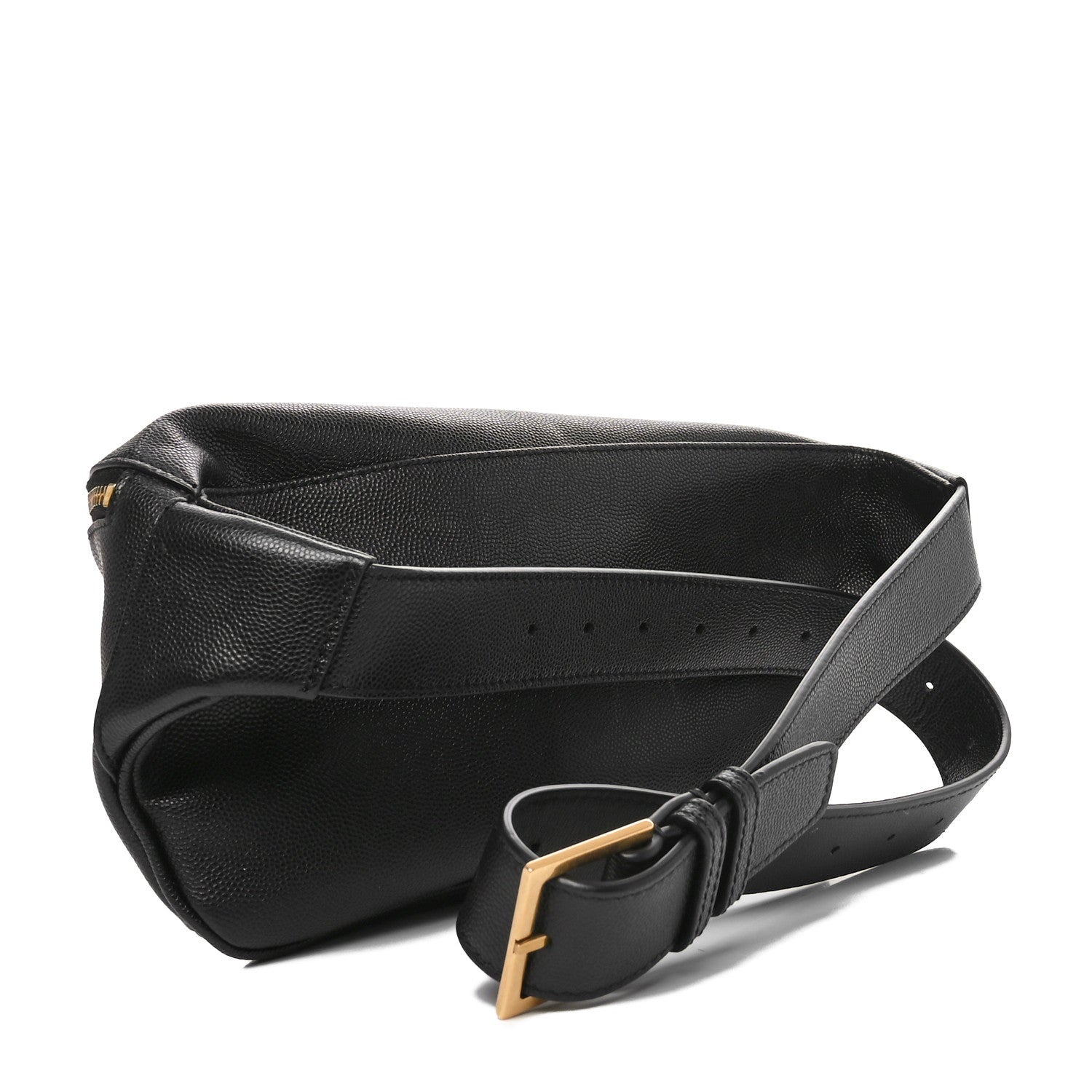 Grain De Poudre Monogram Belt Bag Black