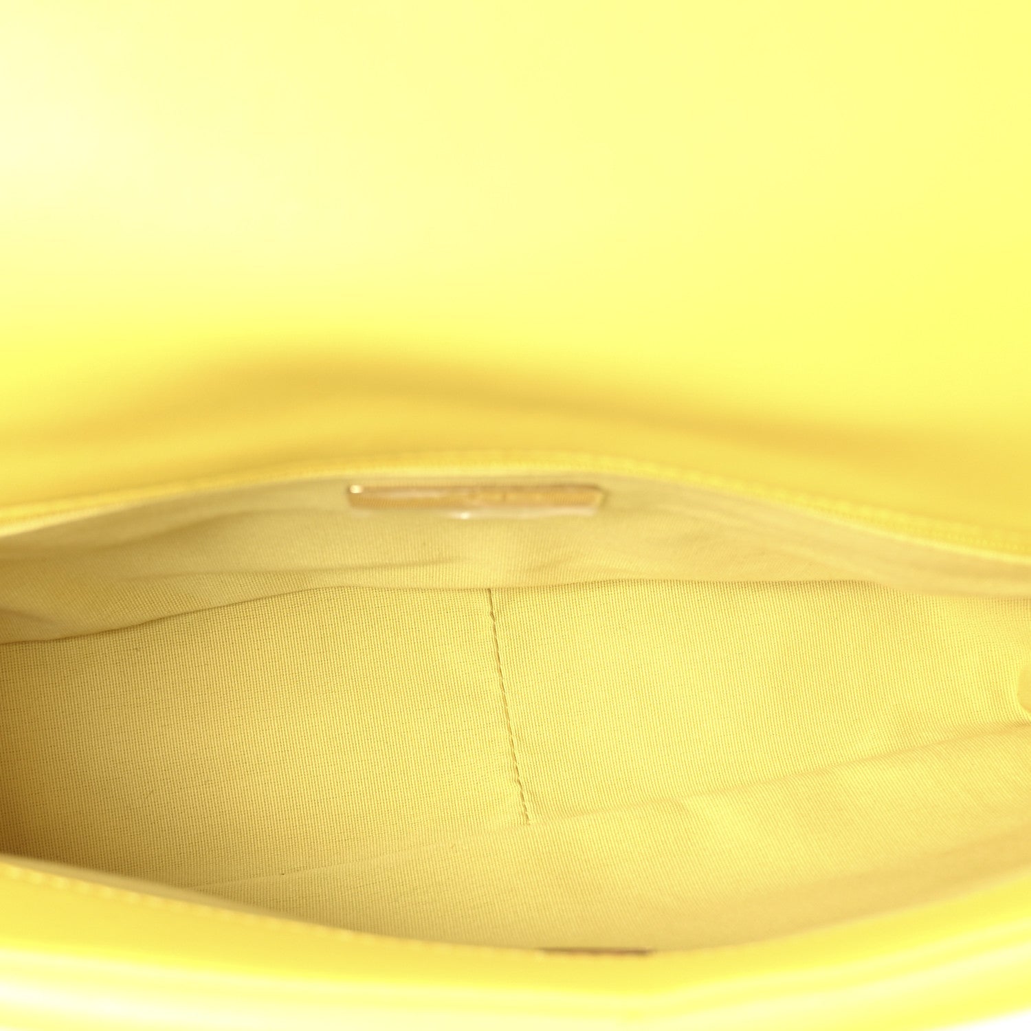 Lambskin Quilted Large Chanel 19 Flap Yellow
