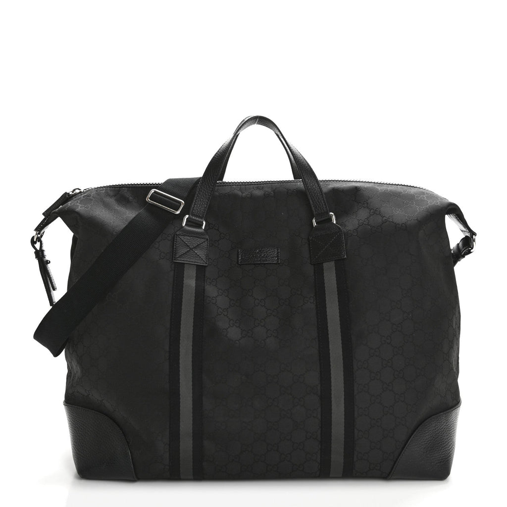 Nylon Monogram XL Duffle Bag Black