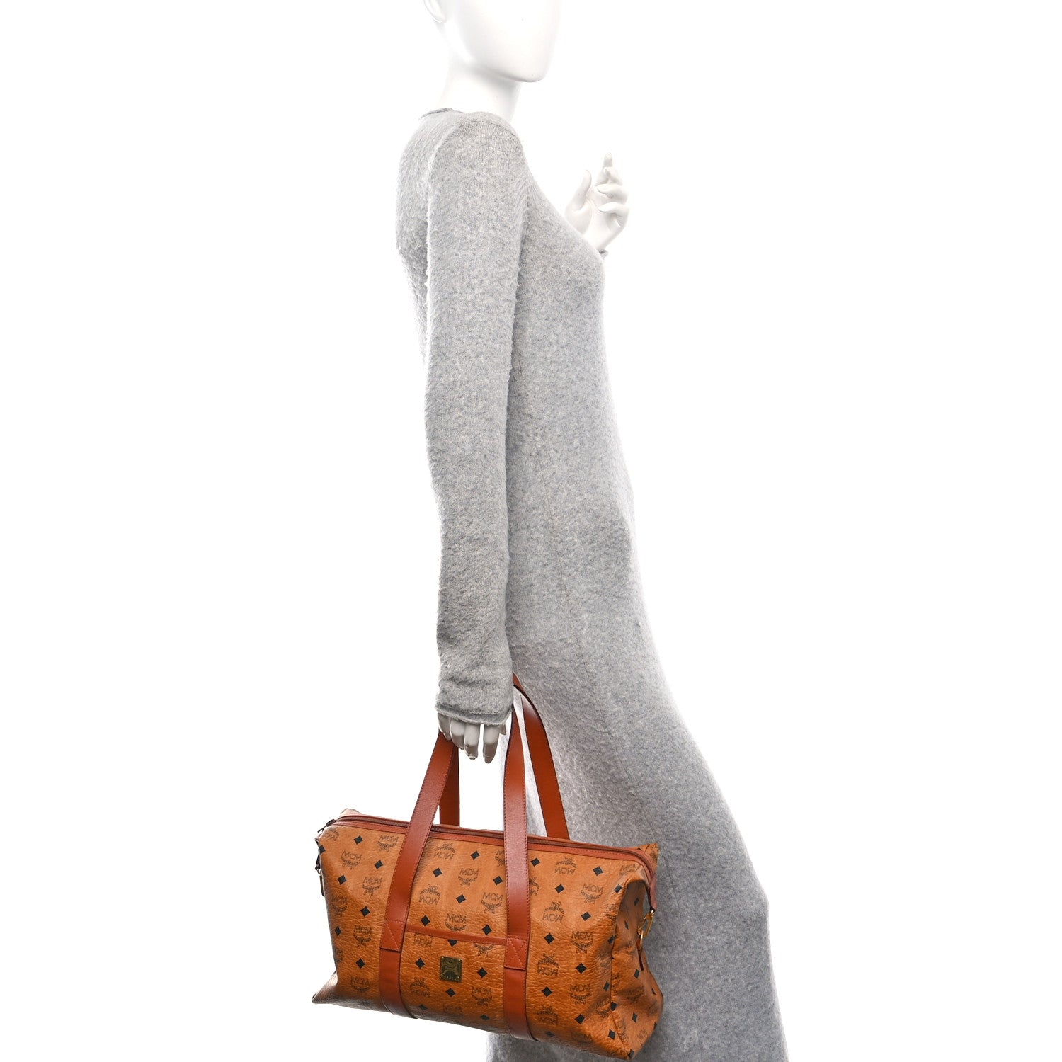 Visetos Golf Duffle Bag Cognac