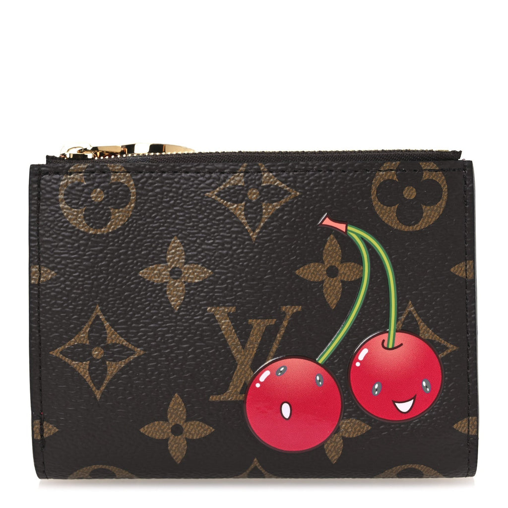 LV X TM Monogram Cerises Lisa Wallet