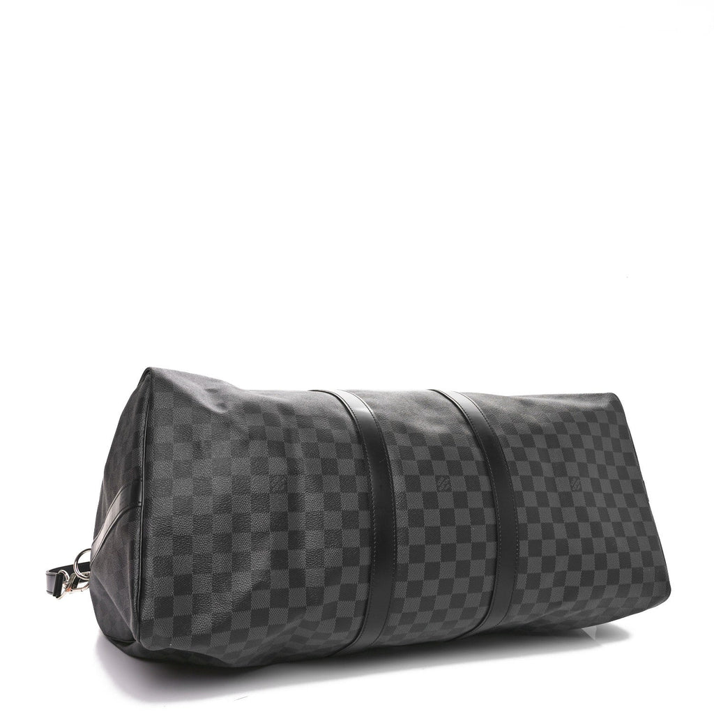 Damier Graphite Keepall Bandouliere 55