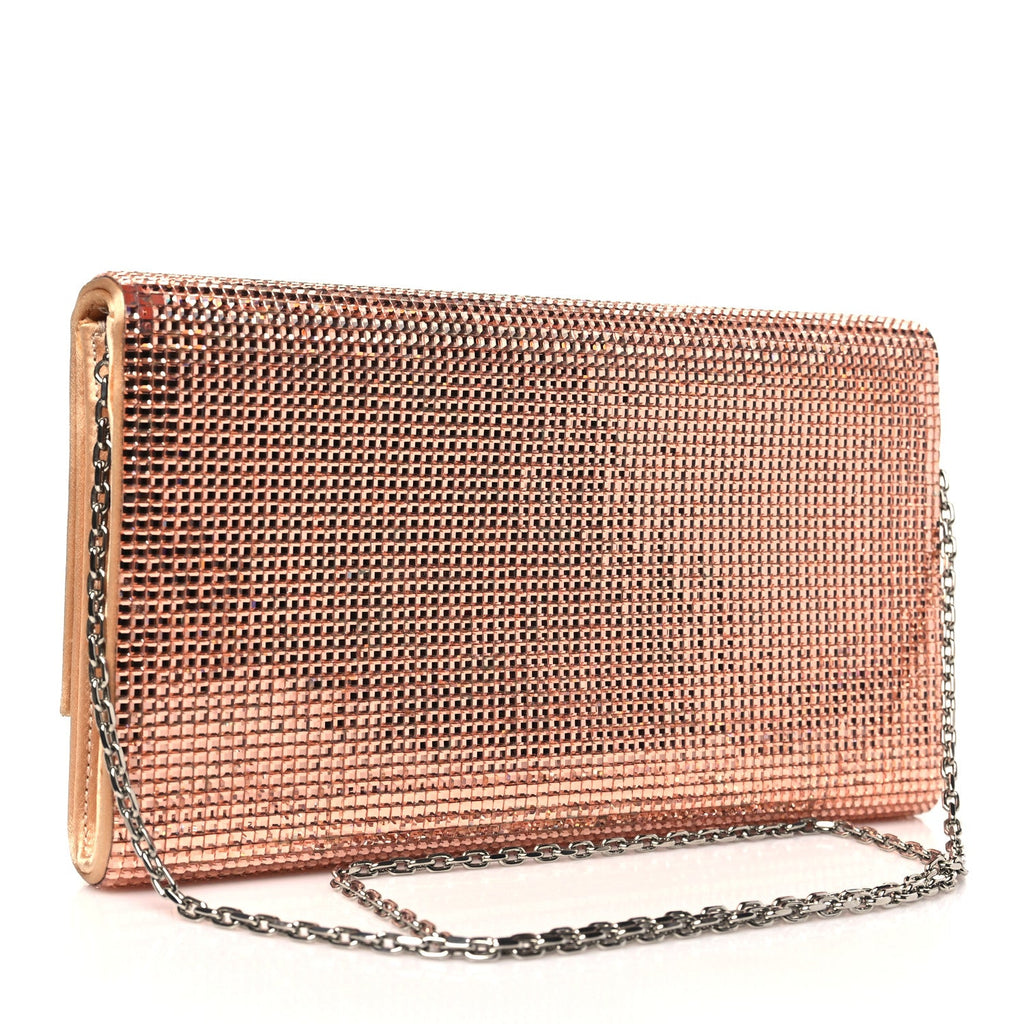 Swarovski Crystal Fizzoni Clutch Champagne Procescco