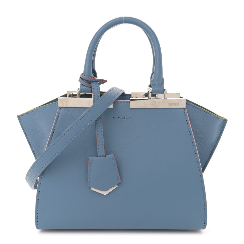 Vitello Dolce Mini 3jours Tote Blue