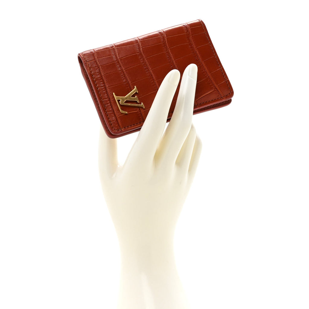 Alligator Pocket Organizer Brown