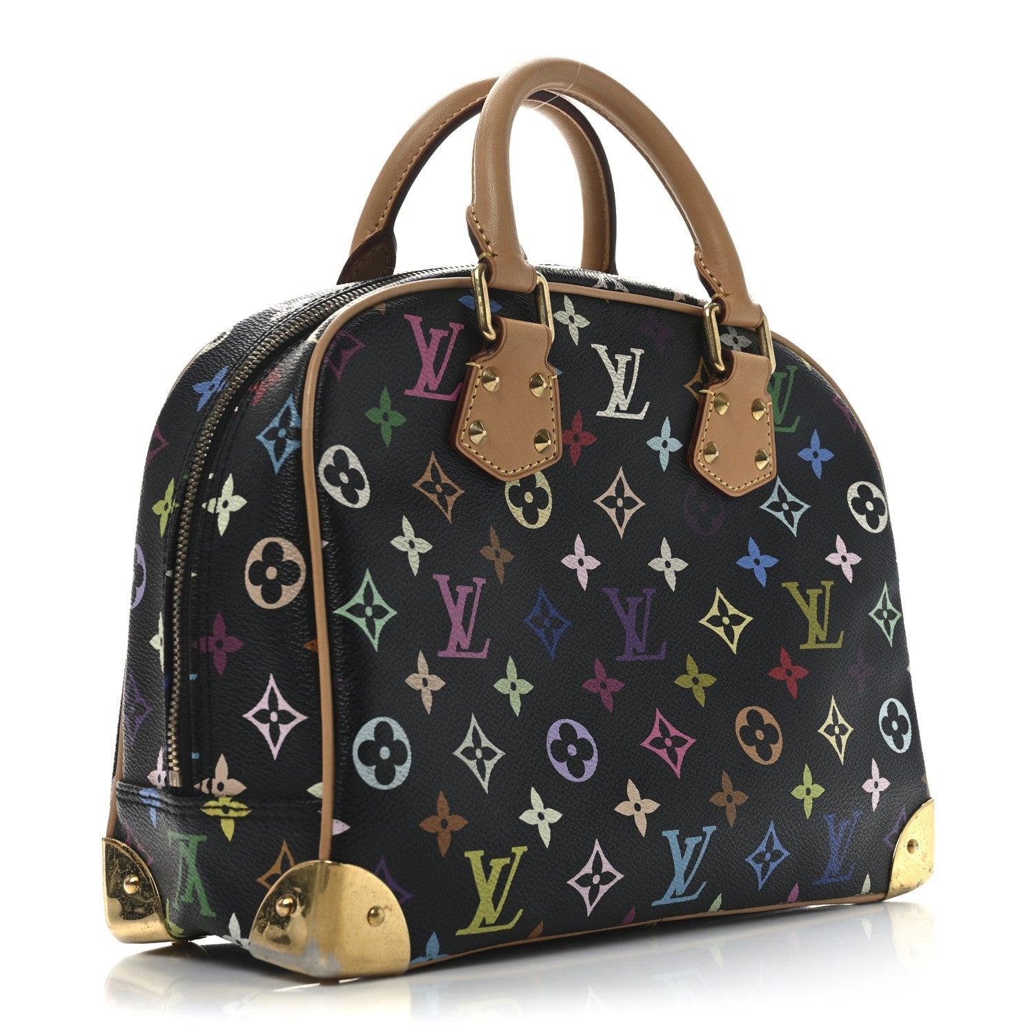 Monogram Multicolor Trouville Black