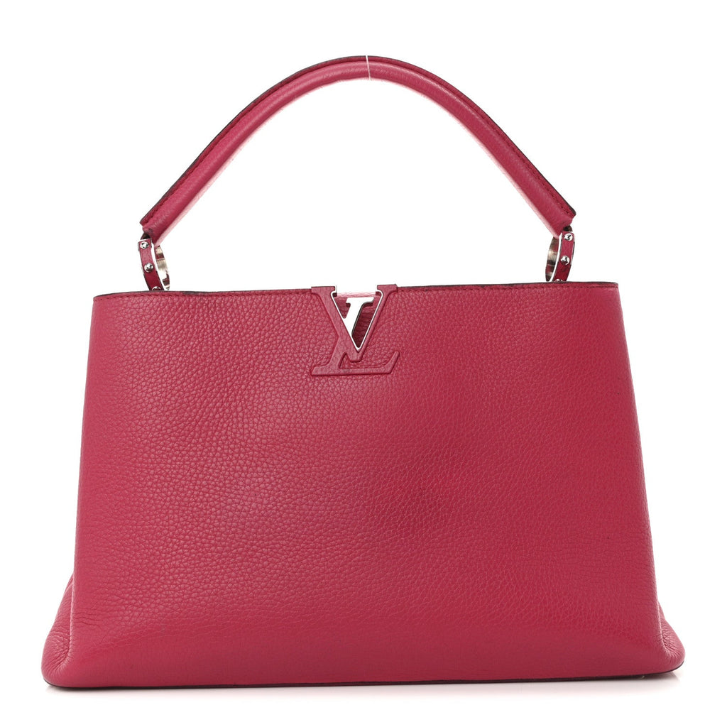 Taurillon Capucines GM Fuchsia