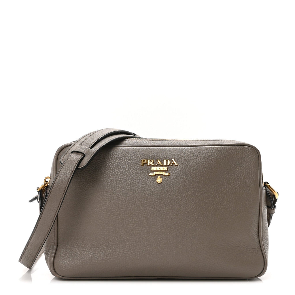 Vitello Phenix Camera Bag Argilla