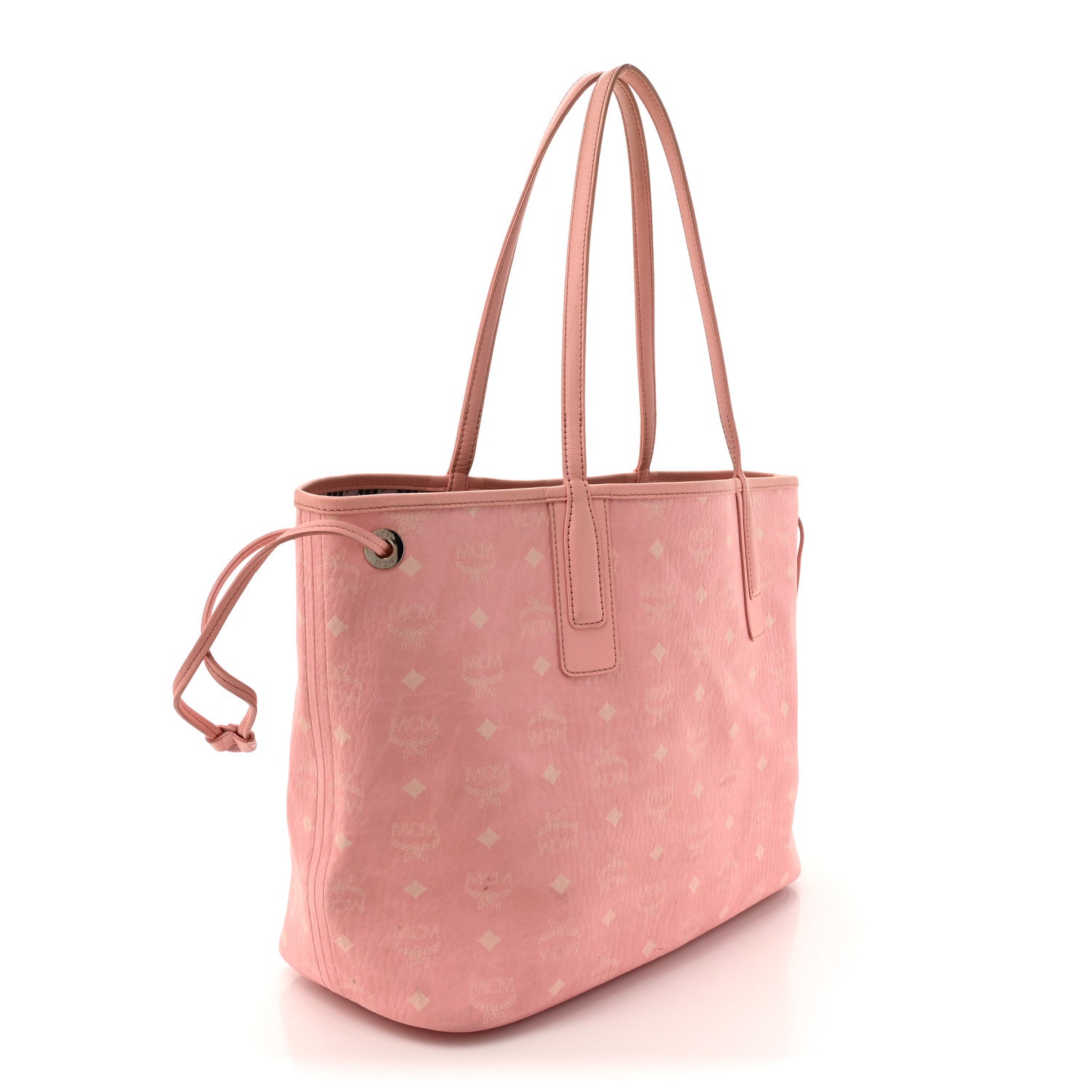 Visetos Medium Liz Reversible Shopper Tote Blossom Pink