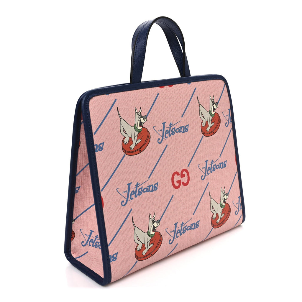 Coated Canvas The Jetsons Childrens Tote Pink Multicolor