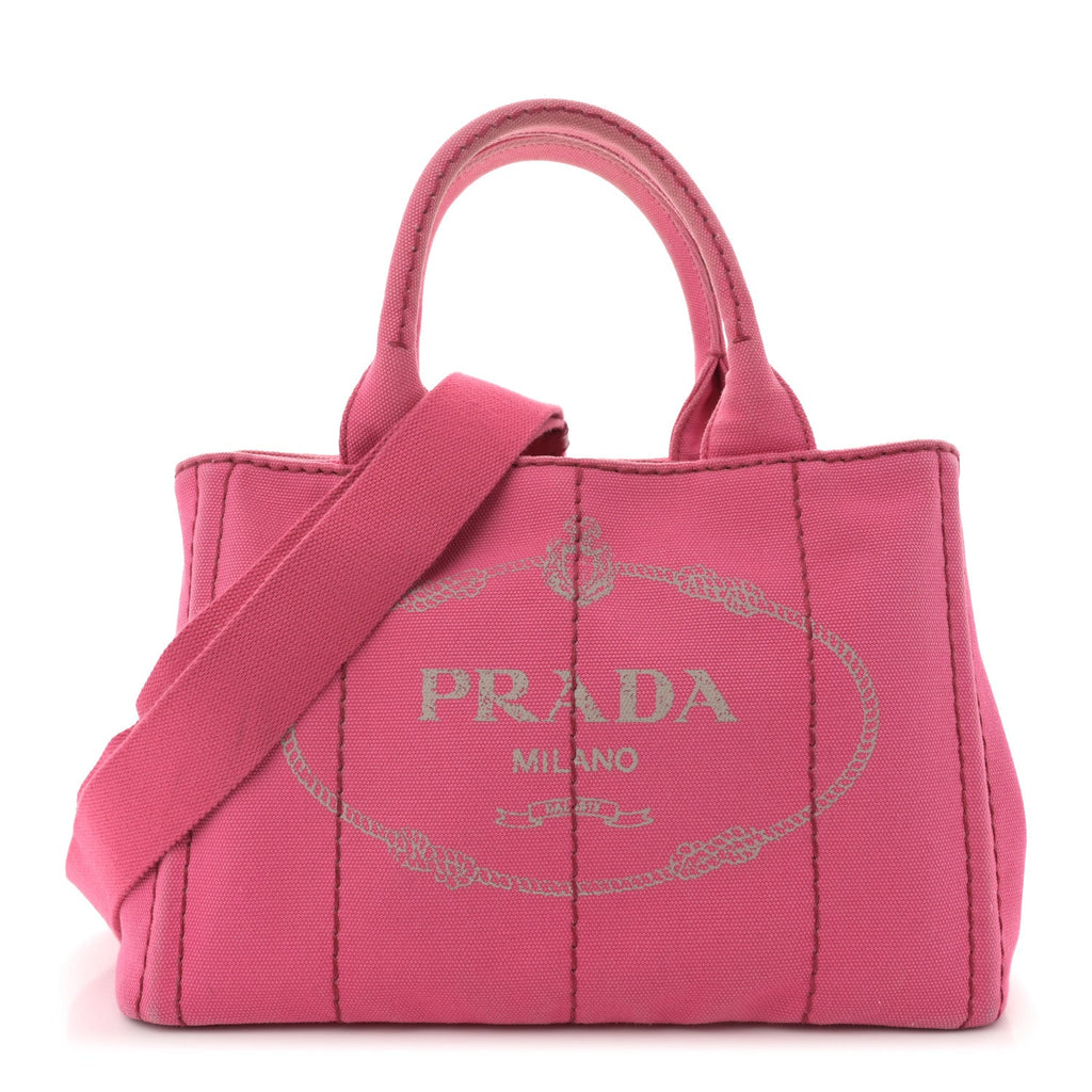 Canapa Small Logo Tote Peonia