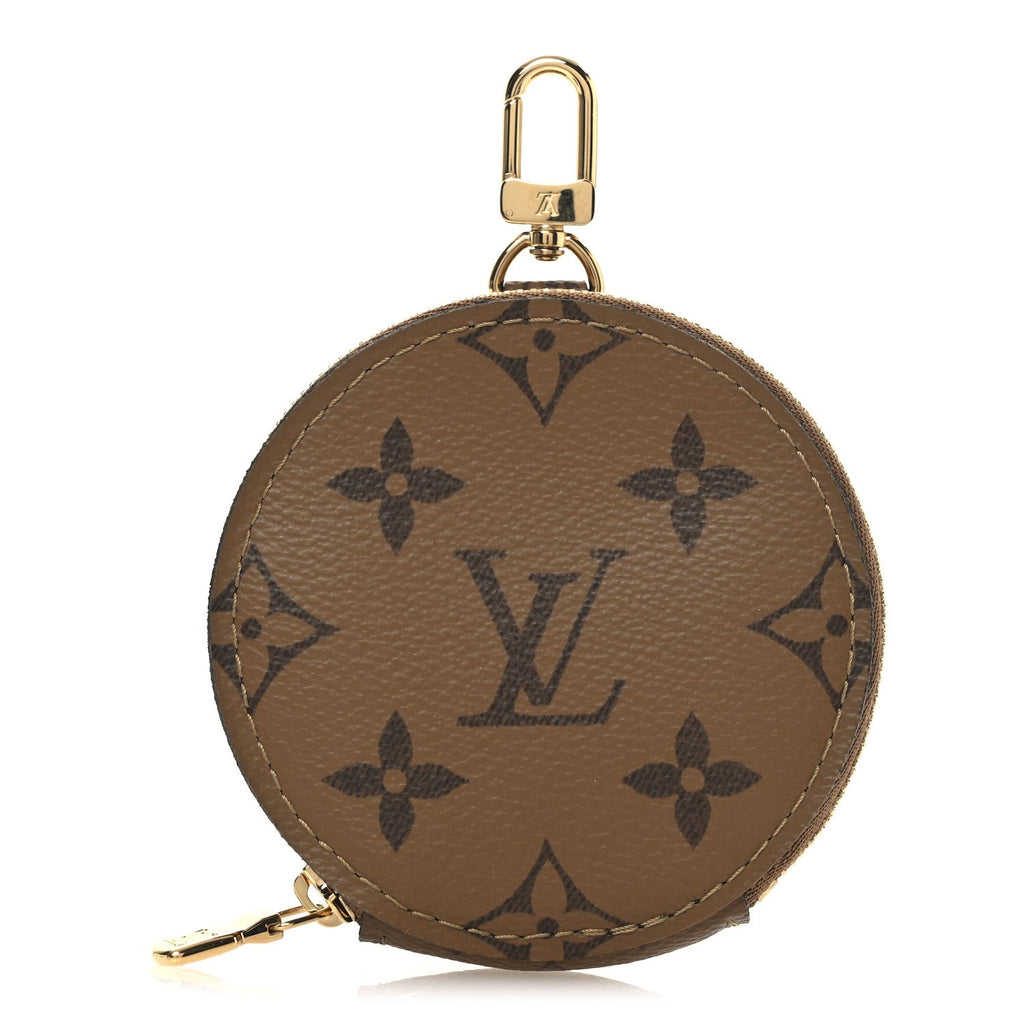 Reverse Monogram Bandouliere Round Coin Purse