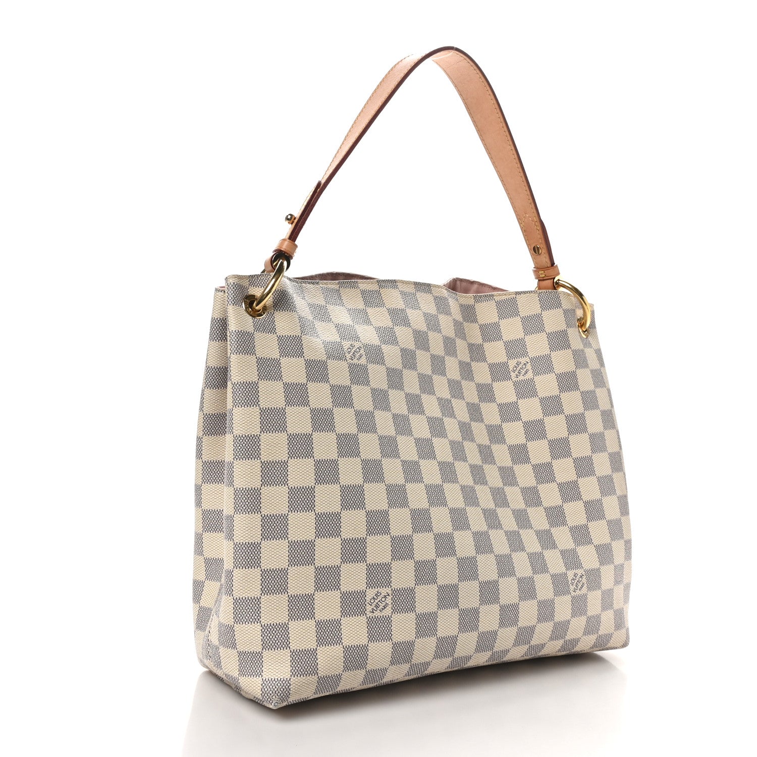 Damier Azur Graceful PM Rose Ballerine