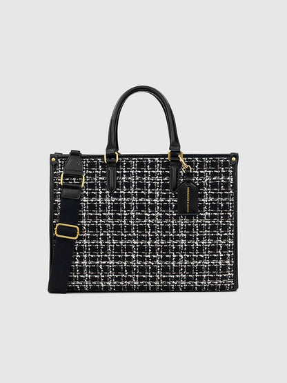 Denice Tweed Tote Bag