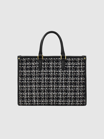 Denice Tweed Tote Bag