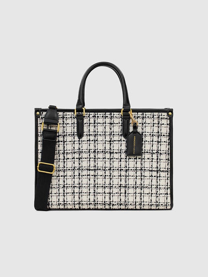 Denice Tweed Tote Bag