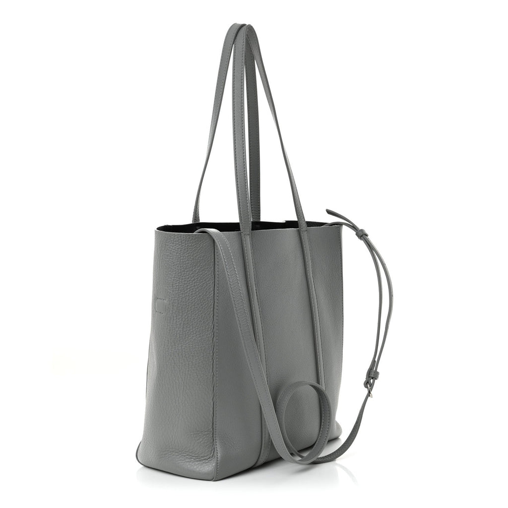 Calfskin XS Everyday Tote Balenciaga Grey Black