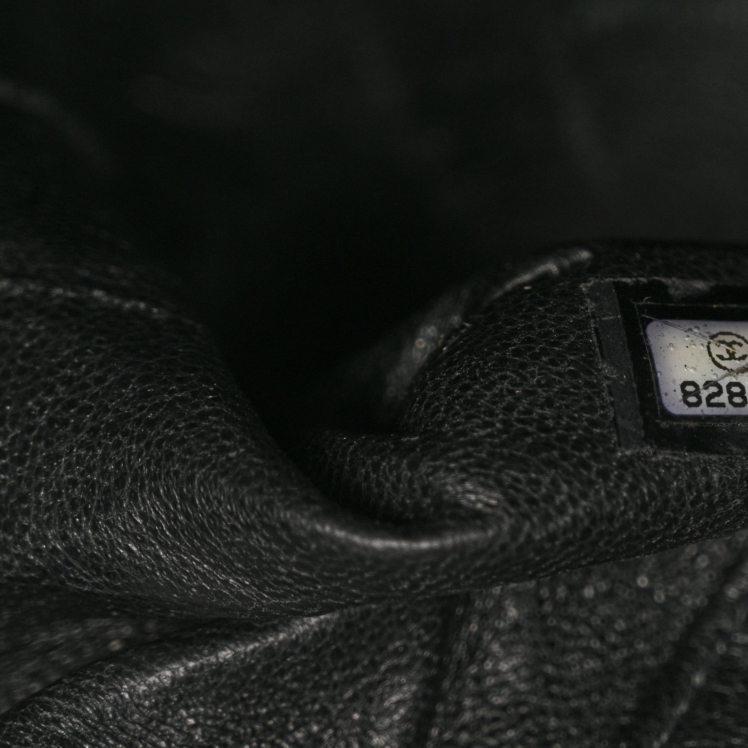 Caviar Quilted Medallion Tote Black